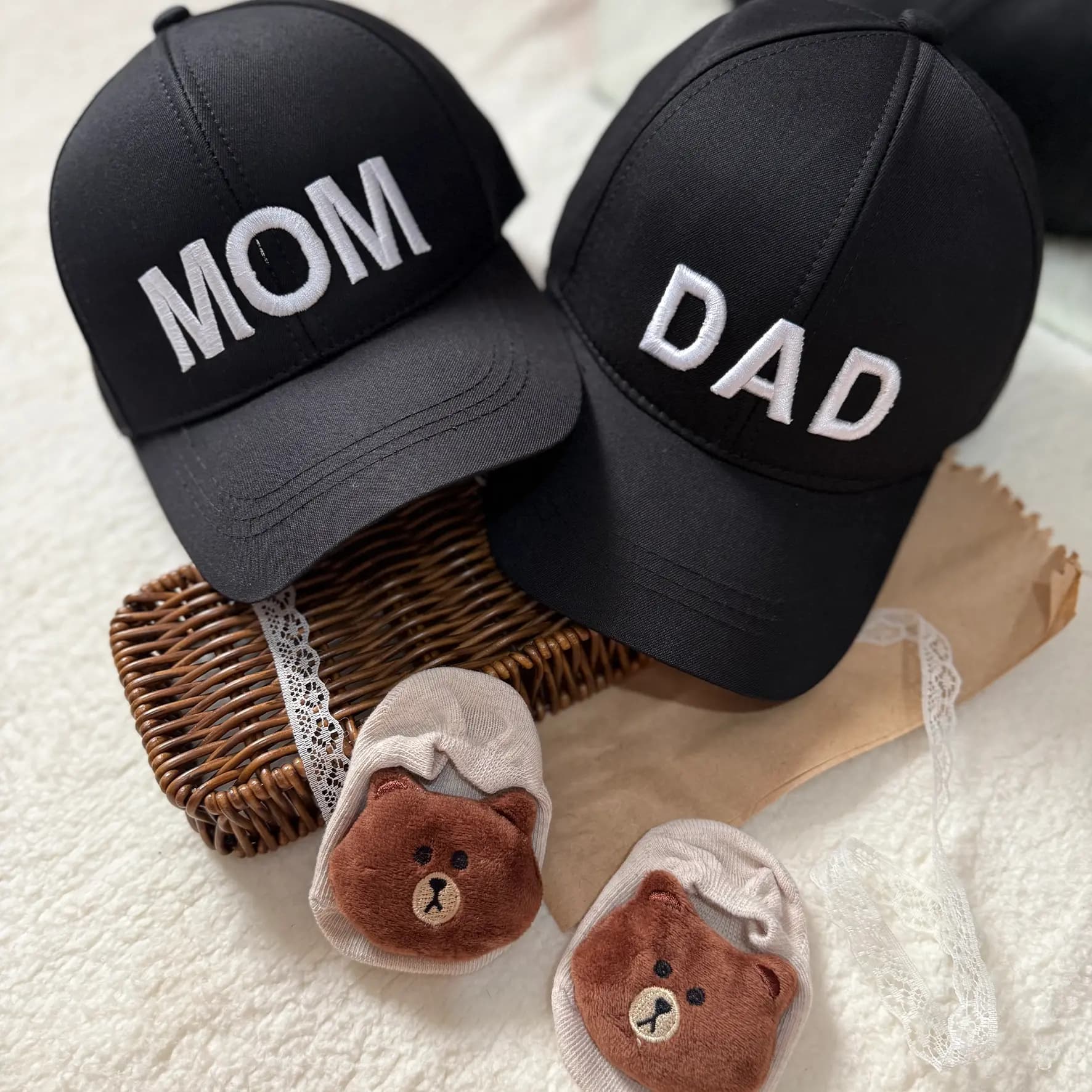 ست کلاه mom & dad