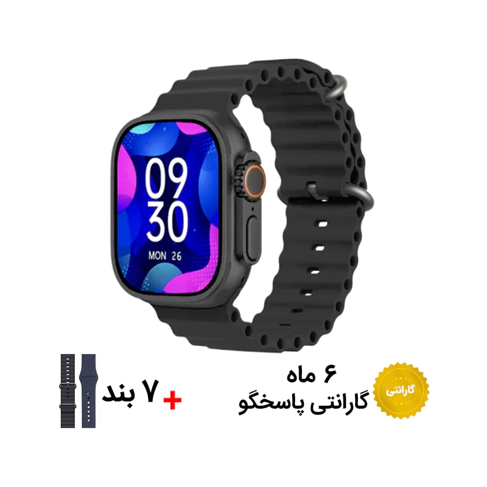 ساعت هوشمند HW X Ultra Mini سایز کوچک با 7 بند — تصویر ۵