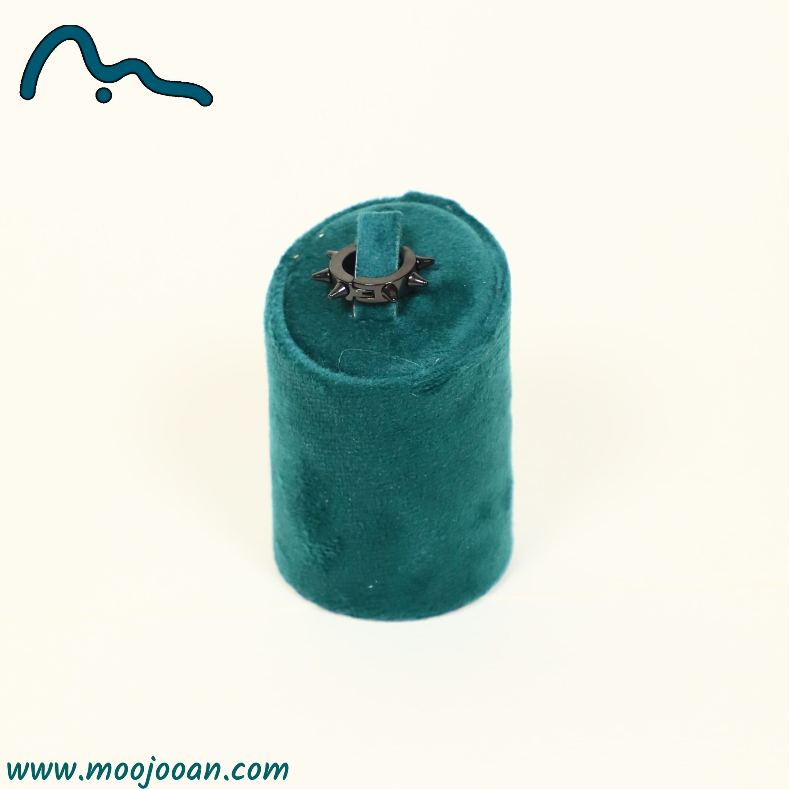 پیرسینگ گوش فیک حلقه ای خاردار استنلس