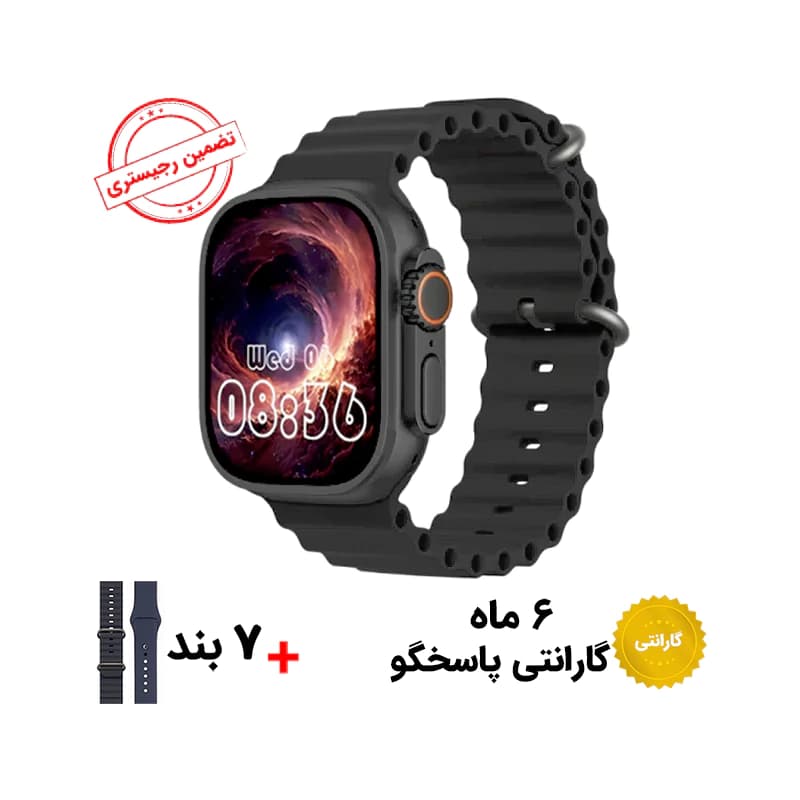 ساعت هوشمند سیم کارت خور Sim 100 Ultra 2 5G رجیسترشده — تصویر ۲