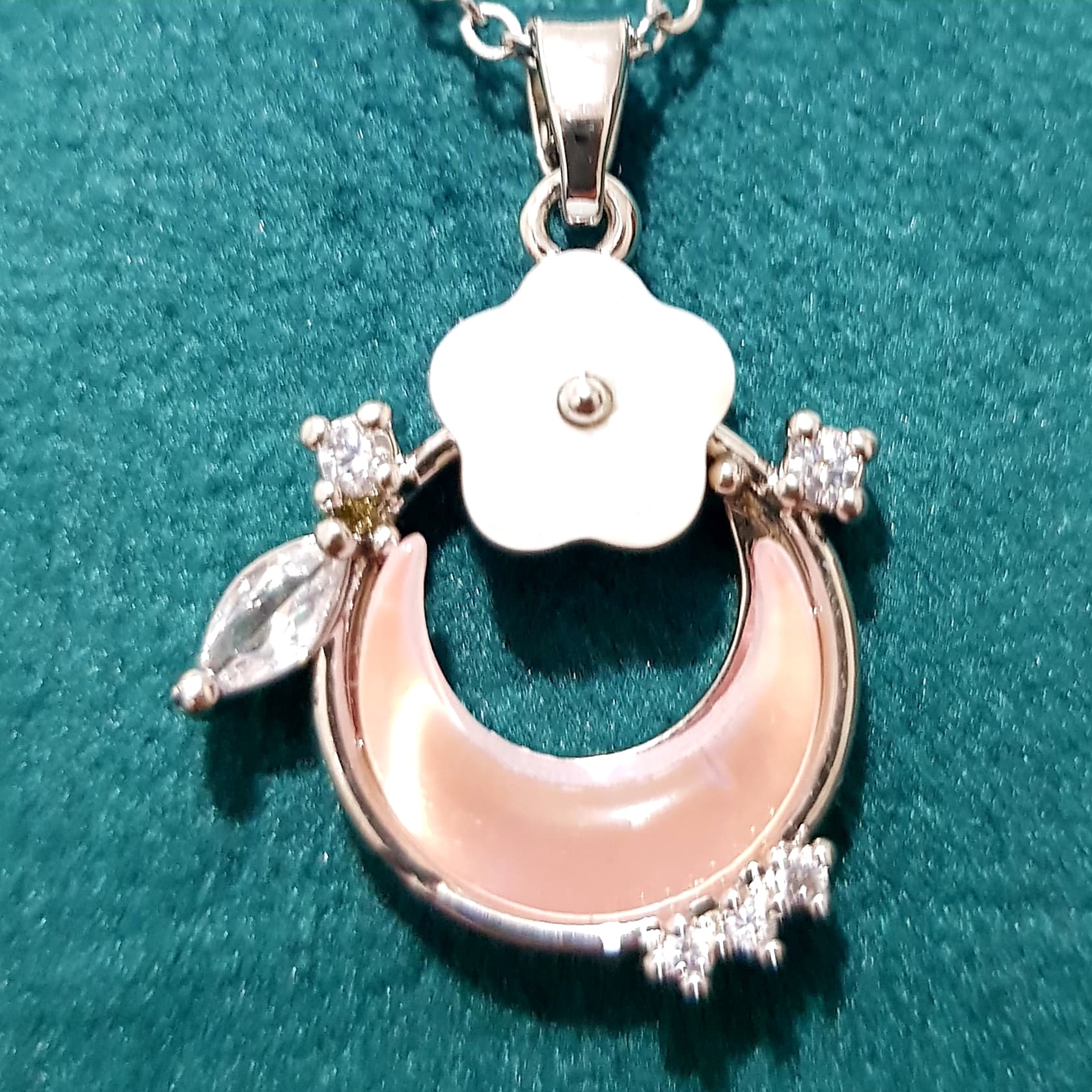 گردنبند ماه و گل استنلس — تصویر ۵