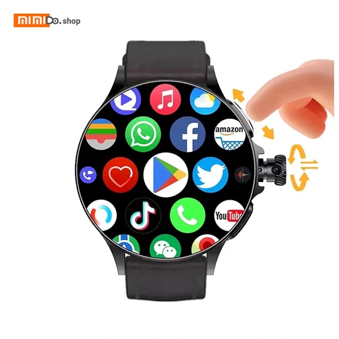 ساعت هوشمند سیم کارت خور GT200 4G اندرویدی رجیستر شده — تصویر ۳