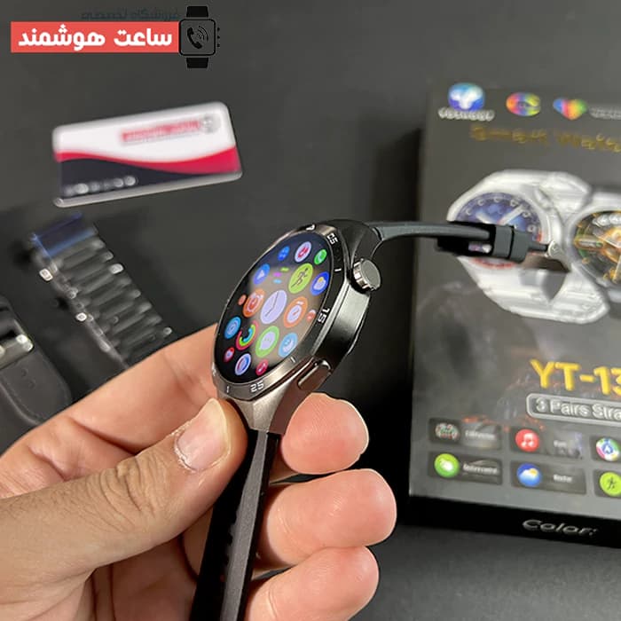 ساعت هوشمند صفحه گرد YT13 برند Yoshoot — تصویر ۱۰