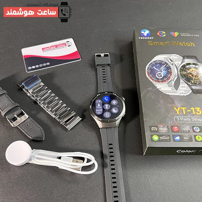 ساعت هوشمند صفحه گرد YT13 برند Yoshoot — تصویر ۶