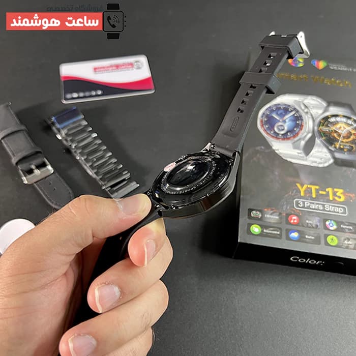 ساعت هوشمند صفحه گرد YT13 برند Yoshoot — تصویر ۸