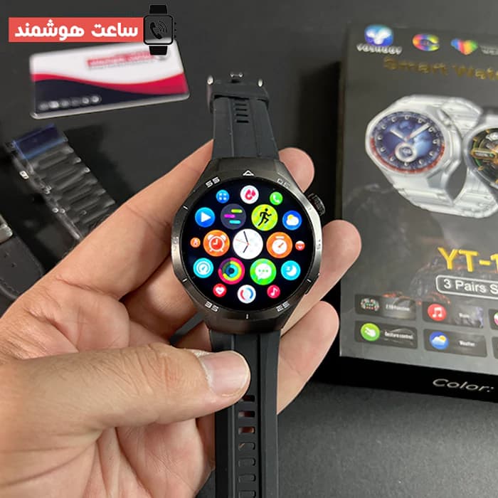 ساعت هوشمند صفحه گرد YT13 برند Yoshoot — تصویر ۹
