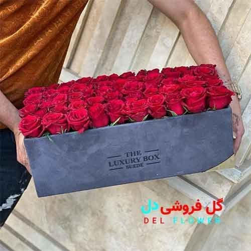 باکس گل رز تولد 457