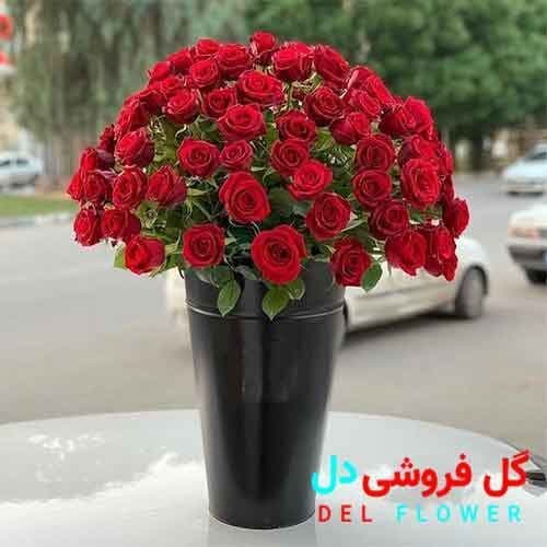 زیباترین باکس گل رز 437