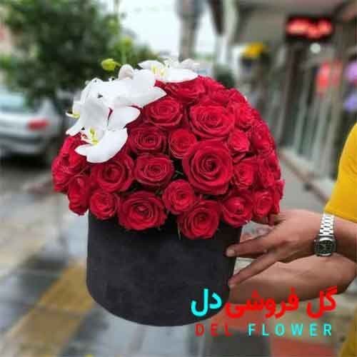 باکس گل رز و ارکیده 434