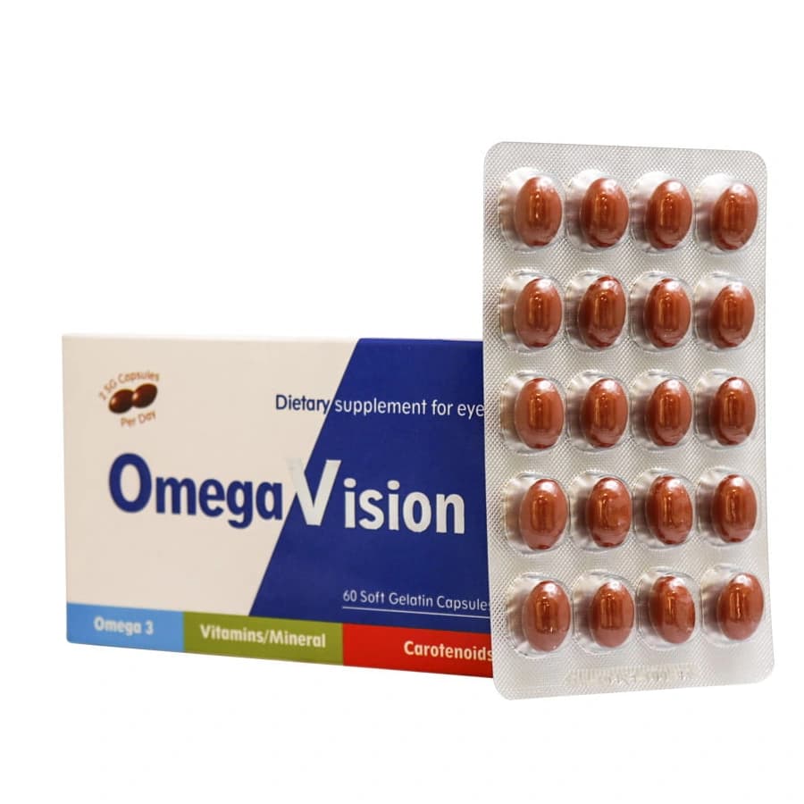 کپسول امگا ویژن دانا ۶۰ عددی | Dana Omega Vision Capsules 60 pcs — تصویر ۲