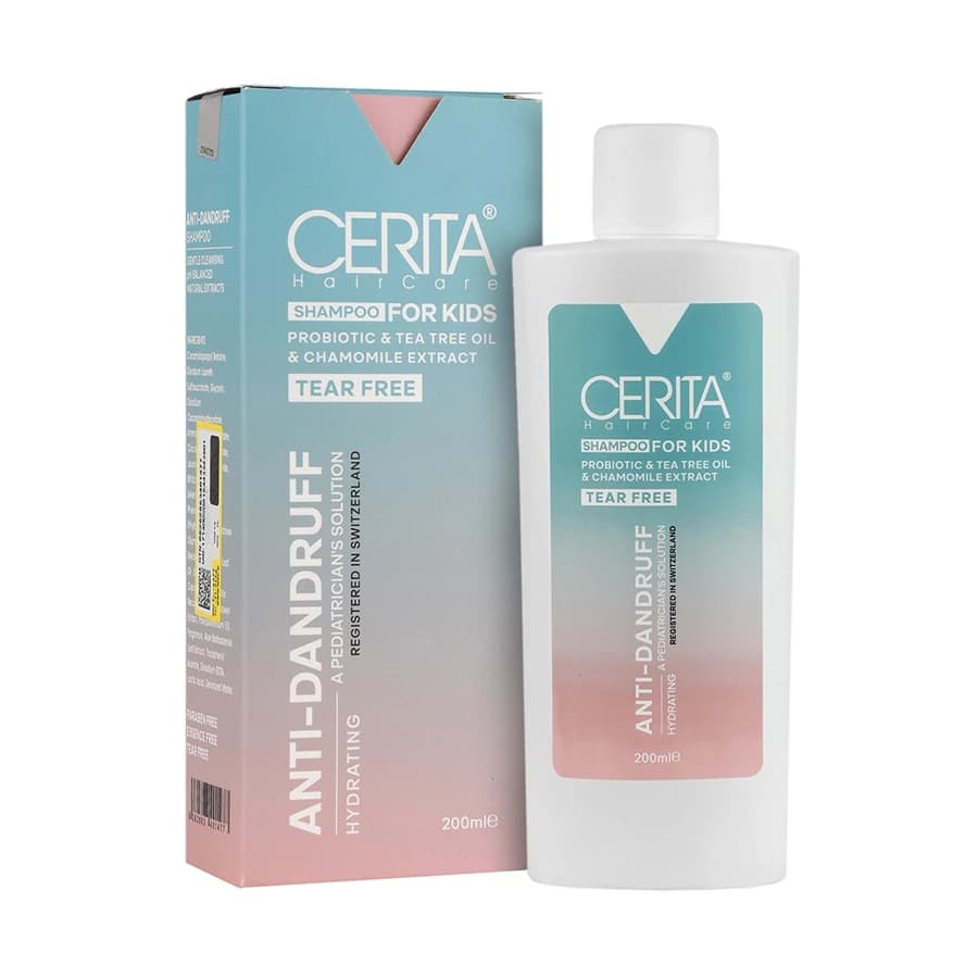 شامپو ضد شوره کودکان سریتا 200 میلی‌لیتر | Cerita Anti-Dandruff Shampoo for Kids 200ml — تصویر ۲