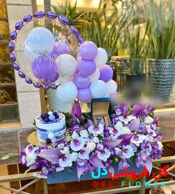 گل و کیک سورپرایزی برای تولد 258