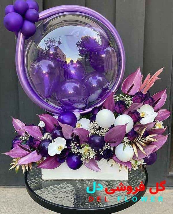 جعبه گل تولد مردانه 243