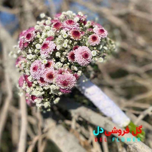 دسته گل عروس ساده 628