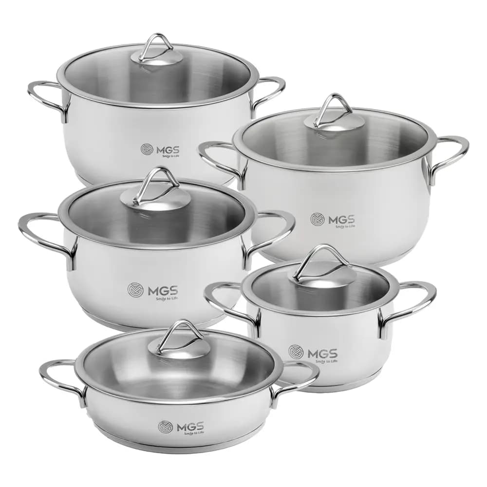 سرویس قابلمه 10 پارچه استیل CWS2110