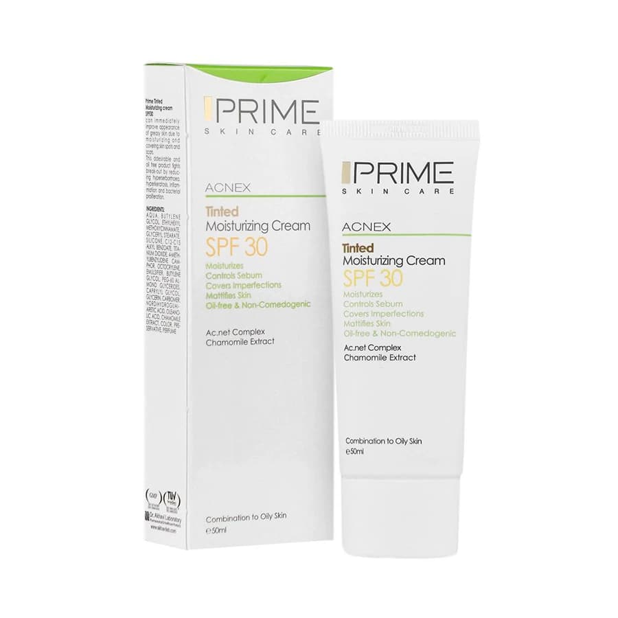 کرم مرطوب‌کننده رنگی SPF 30 پریم ۵۰ میلی‌لیتر | Prim Tinted Moisturizing Cream SPF 30 50 ml