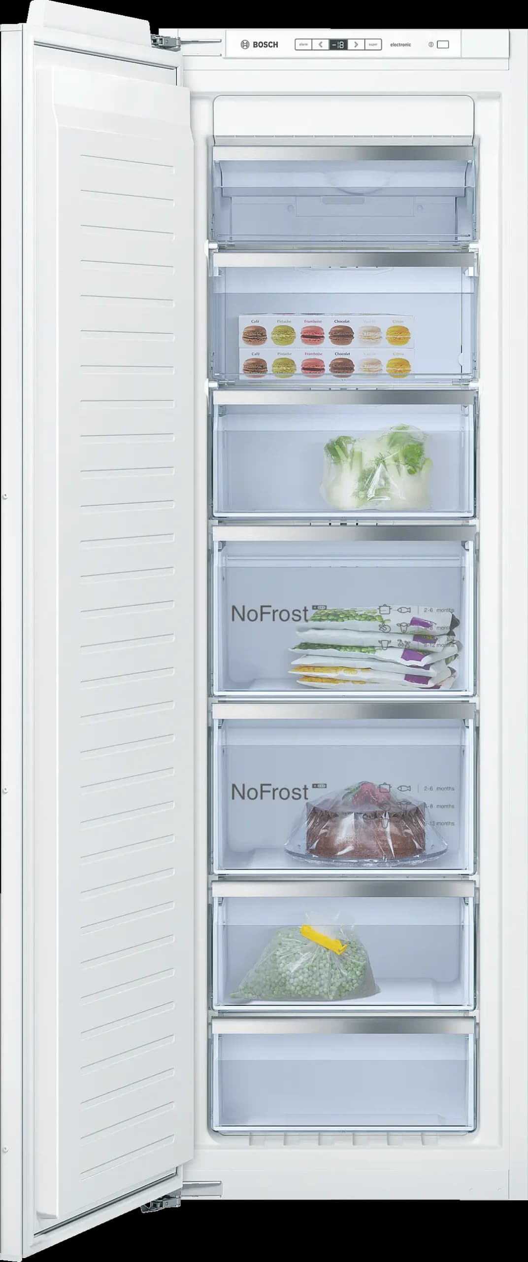 فریزر تک توکار مدل BOSCH GIN81AEFO — تصویر ۹
