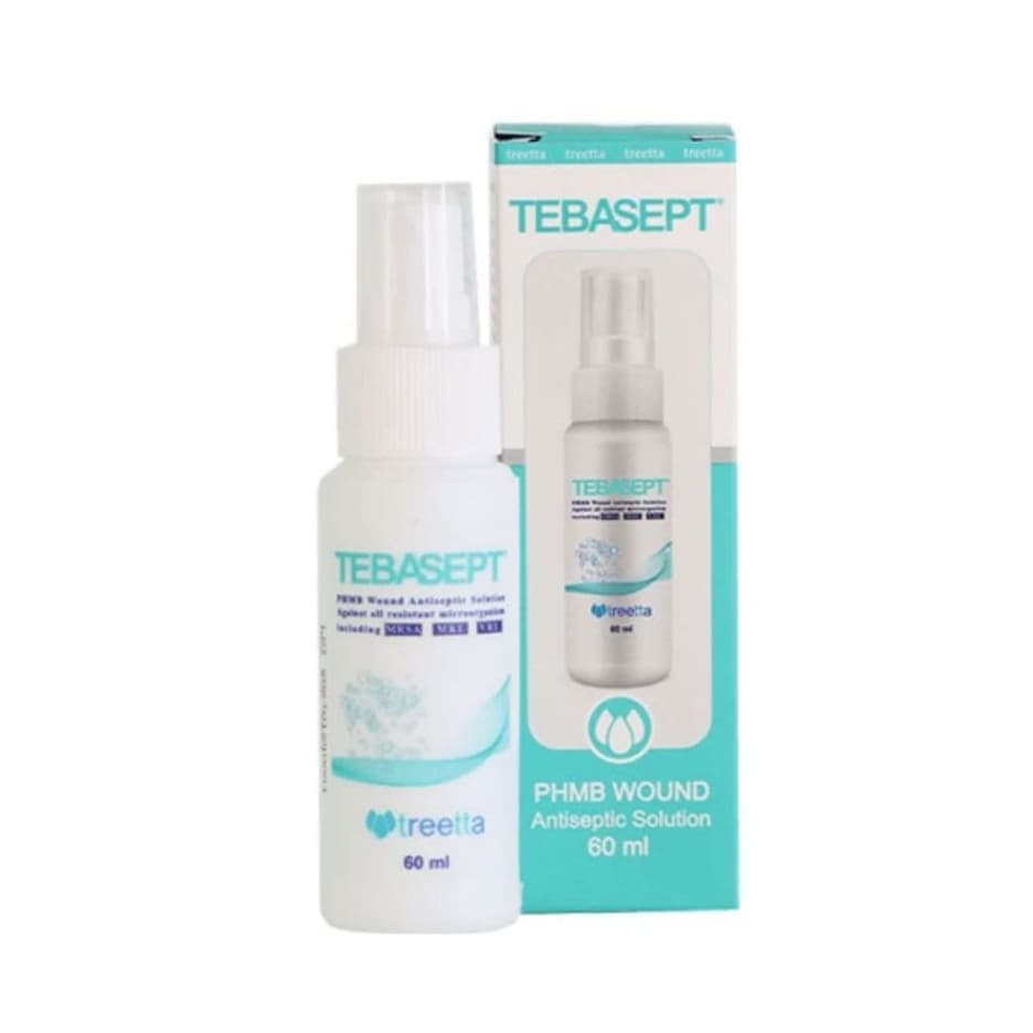 اسپری پیشرفته آنتی میکروبیال زخم برند Tebasept مدل 006