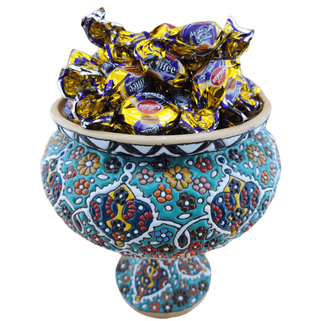 تافی مغزدار شکلاتی آیدین ۲۵۰ گرم