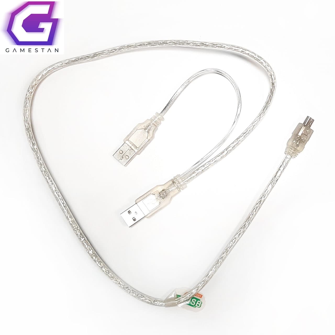 کابل mini USB همراه با برق اضافی — تصویر ۴