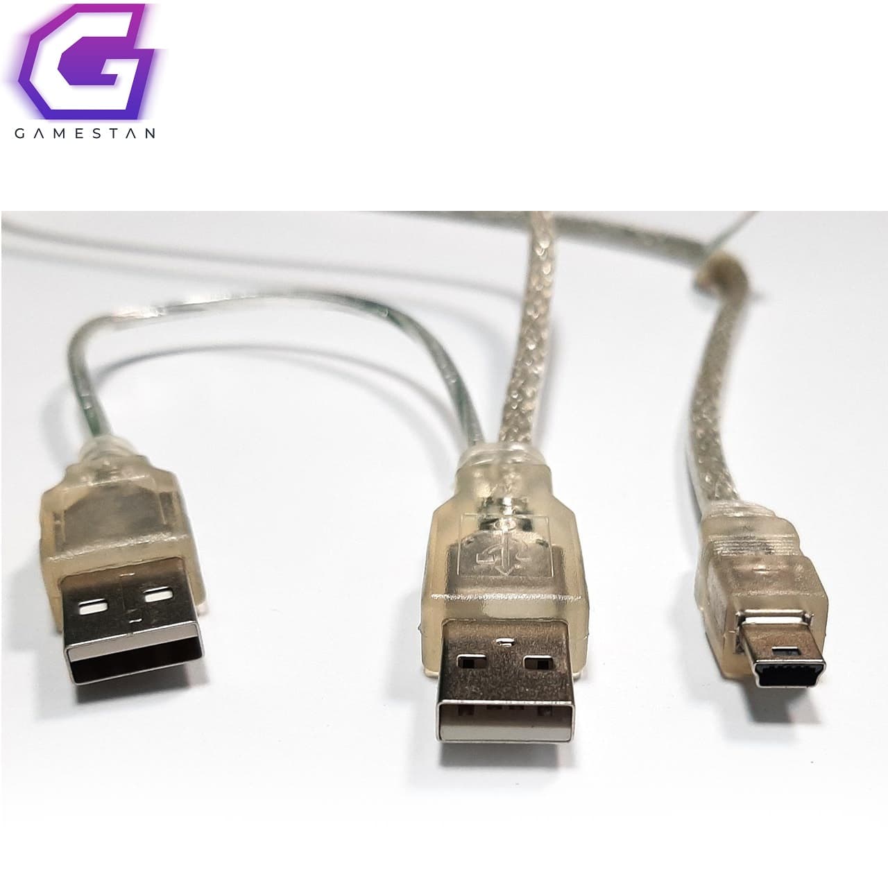 کابل mini USB همراه با برق اضافی — تصویر ۵