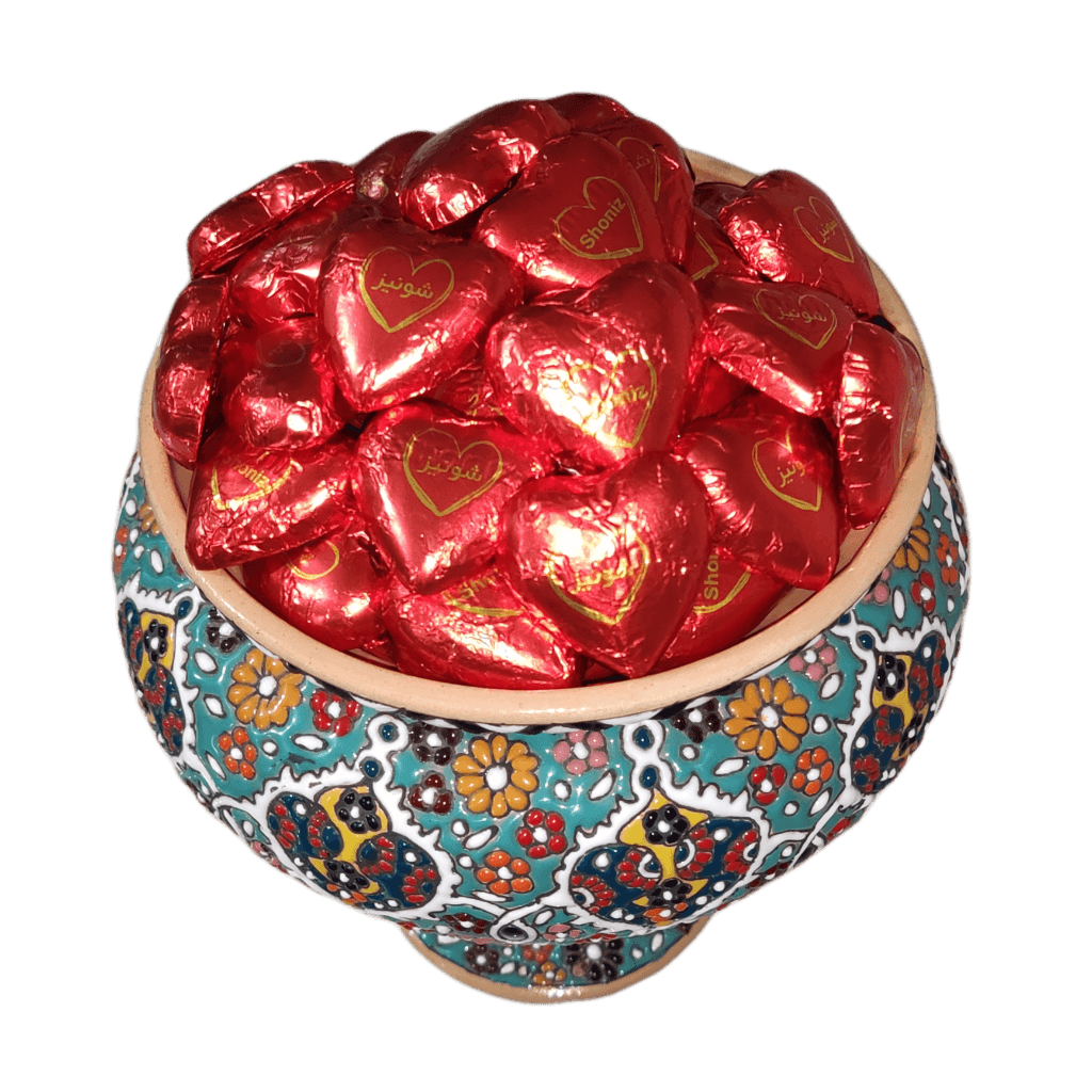 شکلات قلب تلخ ۷۸ درصد شونیز ۵۰۰ گرم — تصویر ۲