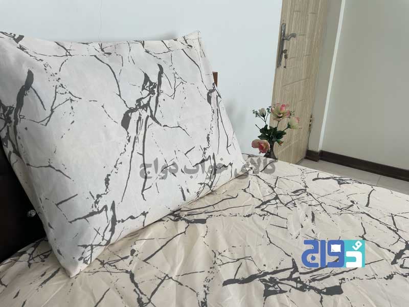 روتختی کشدار تخت تک نفره طرح ترک، مدل راک کد 1402020702 — تصویر ۵