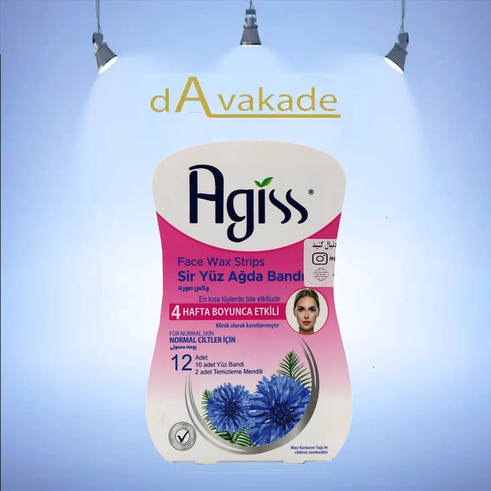 نوار موبر بدن پوست معمولی 12 عددی آگیس AGISS