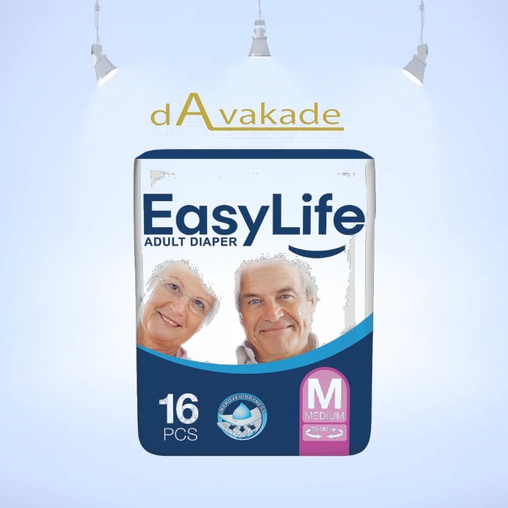 پوشینه چسبی بزرگسال مدیوم ایزی لایف EASY LIFE