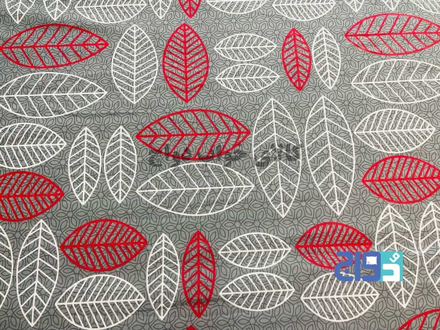 روتختی کشدار ۲تکه تکنفره ماکائو (رنگ طوسی/قرمز) کد 140110081 — تصویر ۵