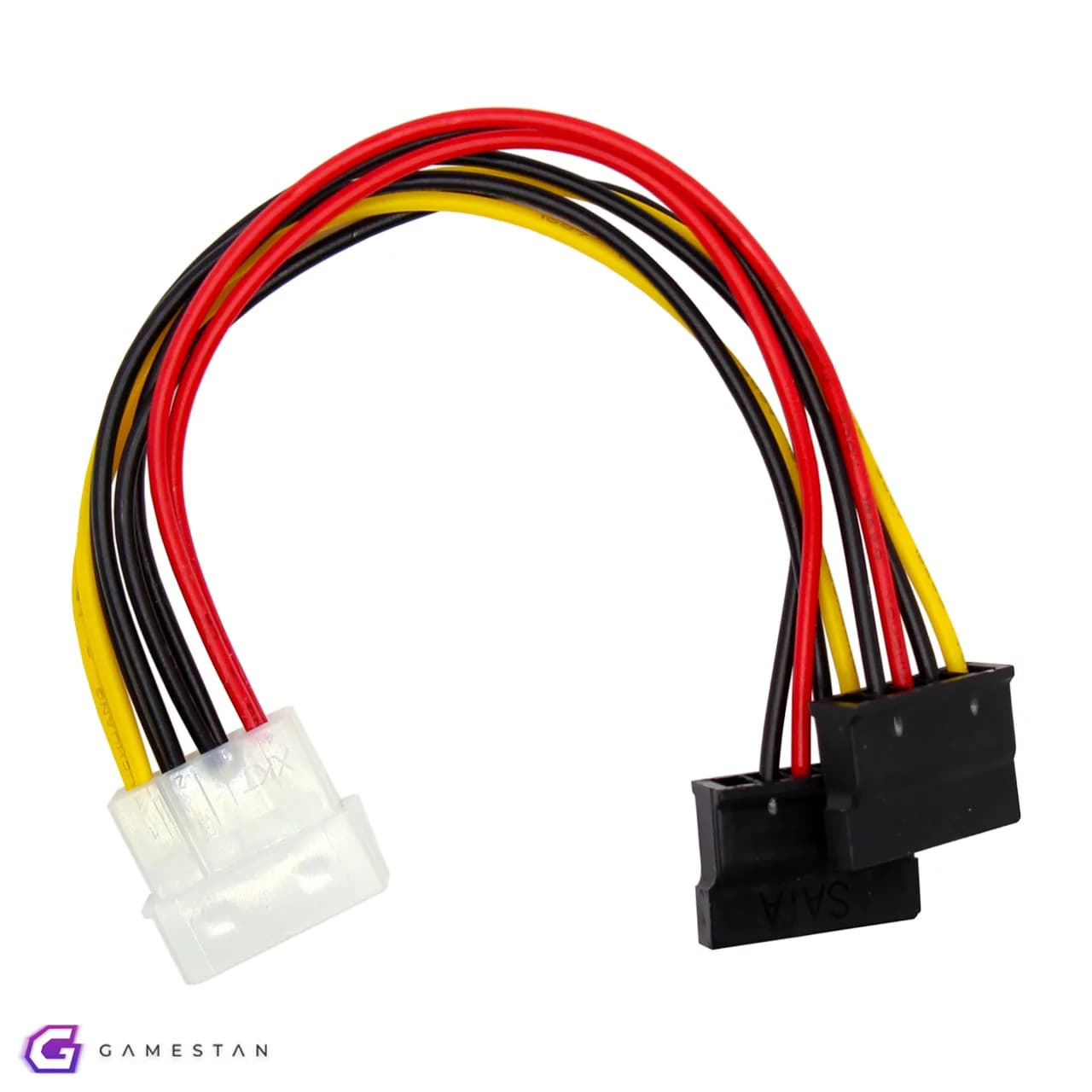 تبدیل برق مولکس (Molex) به دو ساتا (SATA) (بسته سه عددی) — تصویر ۳