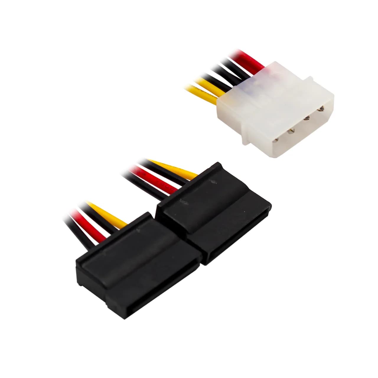 تبدیل برق مولکس (Molex) به دو ساتا (SATA) (بسته سه عددی)