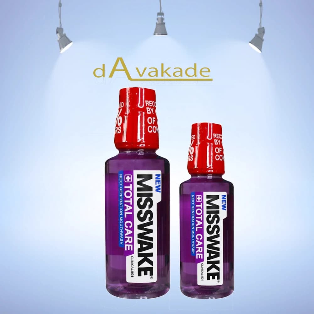 دهانشویه توتال ۴۰۰ میل میسویک MISSWAKE TOTAL MOUTHWASH