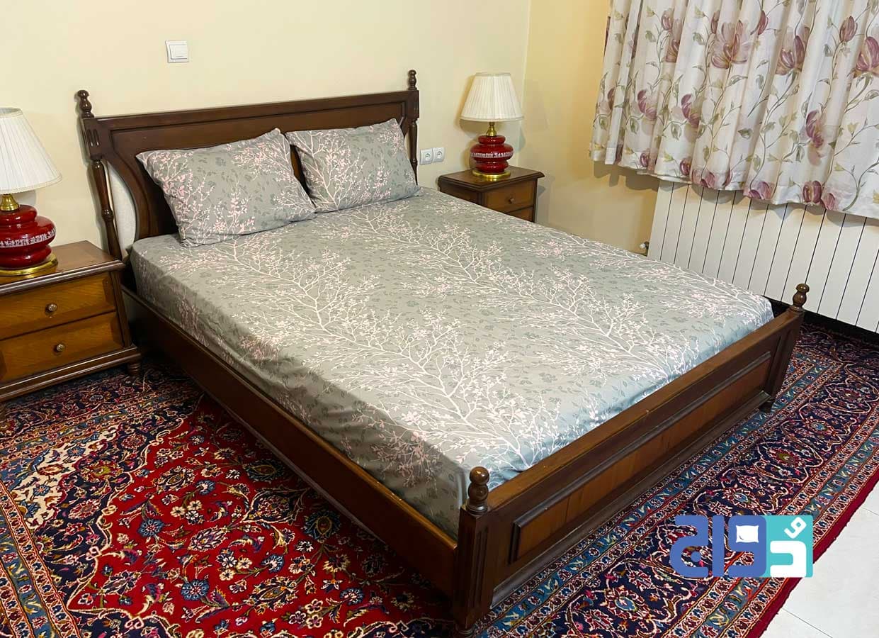 روتختی کشدار دونفره طرح سروناز کد 140105081