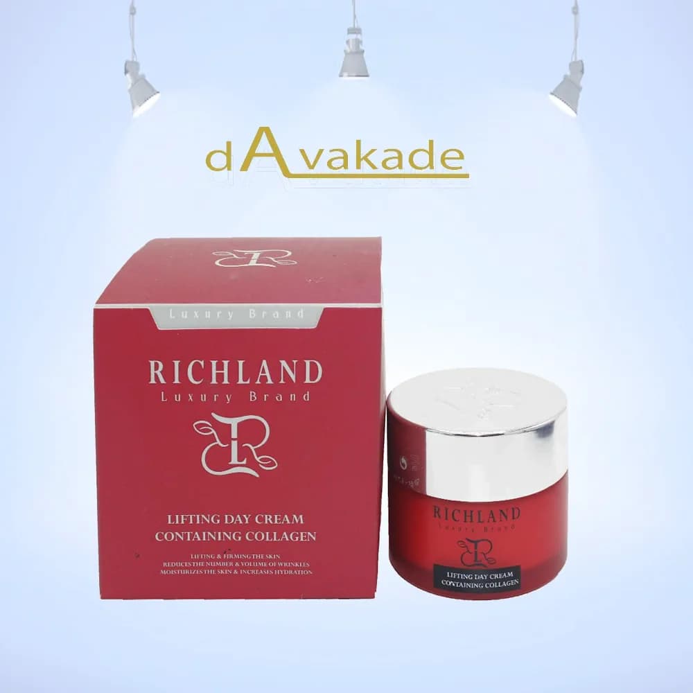 کرم روز حاوی کلاژن ریچلند RICHLAND — تصویر ۳
