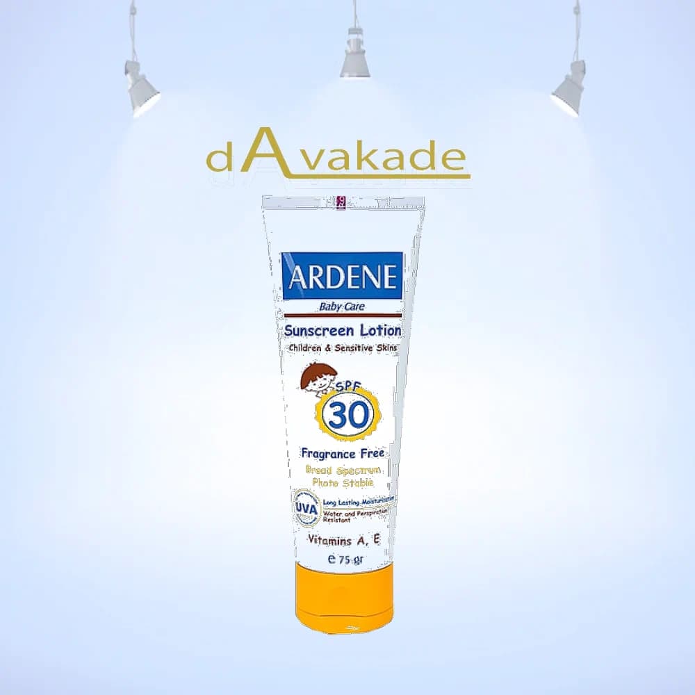 لوسیون ضد آفتاب SPF30 مخصوص پوست کودکان آردن ardene آردن