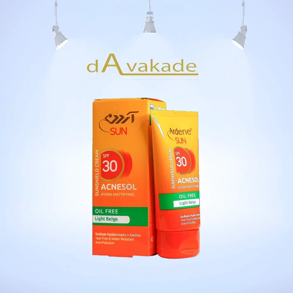 کرم ضد آفتاب SPF60 رنگی بژ روشن سنسی‌سول آردن ardene SENSISOL
