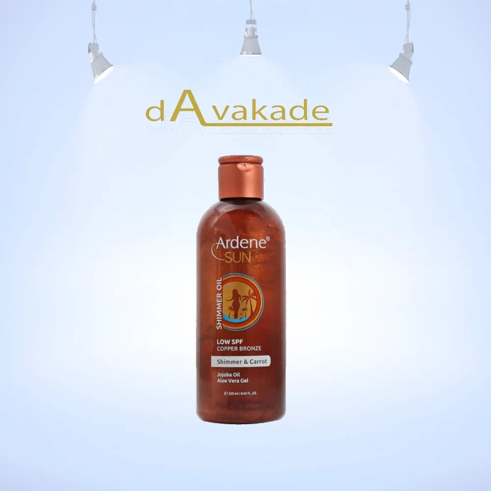 روغن آفتاب درخشان کننده حاوی اکلیل آردن ardene آردن