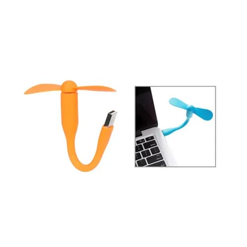 پنکه همراه مدل OTG Mini USB – نارنجی
