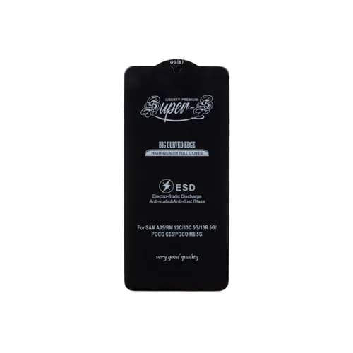 محافظ صفحه نمایش شیشه ای آنتی استاتیک مدل Samsung A05 – مشکی