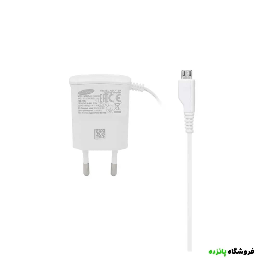 شارژر دیواری SAMSUNG مدل i9000 – سفید — تصویر ۲