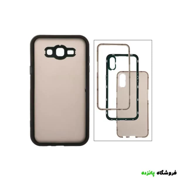 قاب 360 درجه پشت مات Samsung J7 – سبز