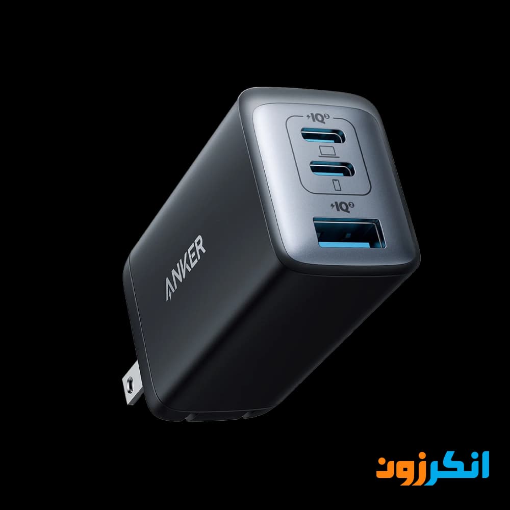 شارژر دیواری 65 وات انکر با سه پورت خروجی مدل A2667