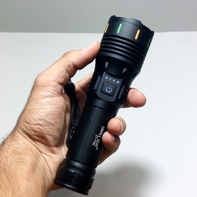 چراغ قوه مدل Small Sun ZY T700 — تصویر ۳