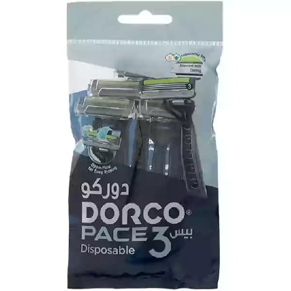 خودتراش مردانه 3 تیغ دورکو مدل Portable بسته 3 عددی
