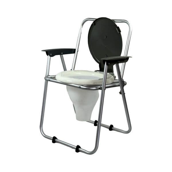 صندلی توالت آلومینیومی تاشو ML-25 — تصویر ۳