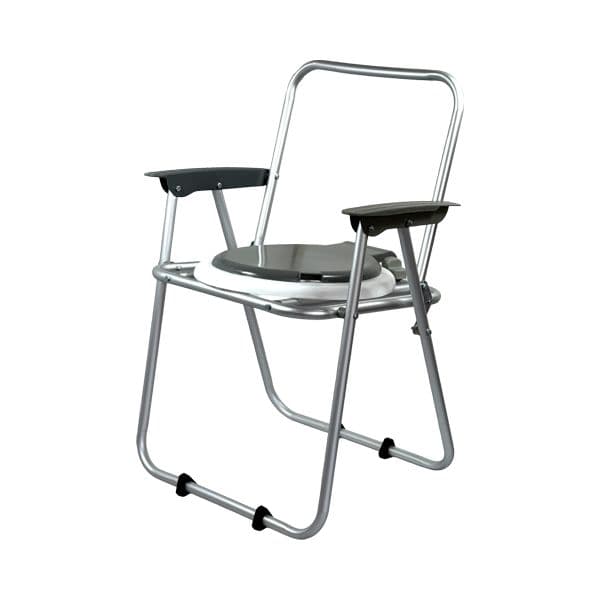 صندلی توالت آلومینیومی تاشو ML-25 — تصویر ۵