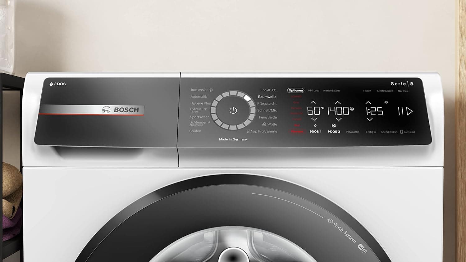 لباسشویی BOSCH WGB244A0 — تصویر ۵