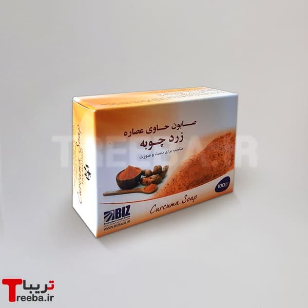 صابون زردچوبه دست و صورت پک 3 عددی
