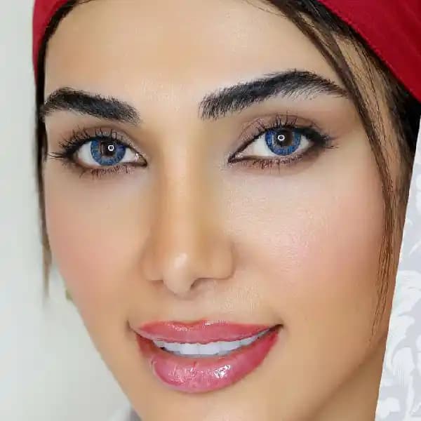 لنز رنگی چشم اکسیژن آی شماره 316 مدل french blue